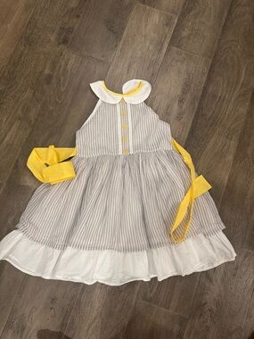 well dressed wolf stripe dress